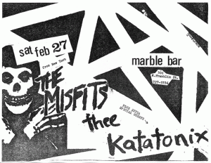 Katatonix open for The Misfits